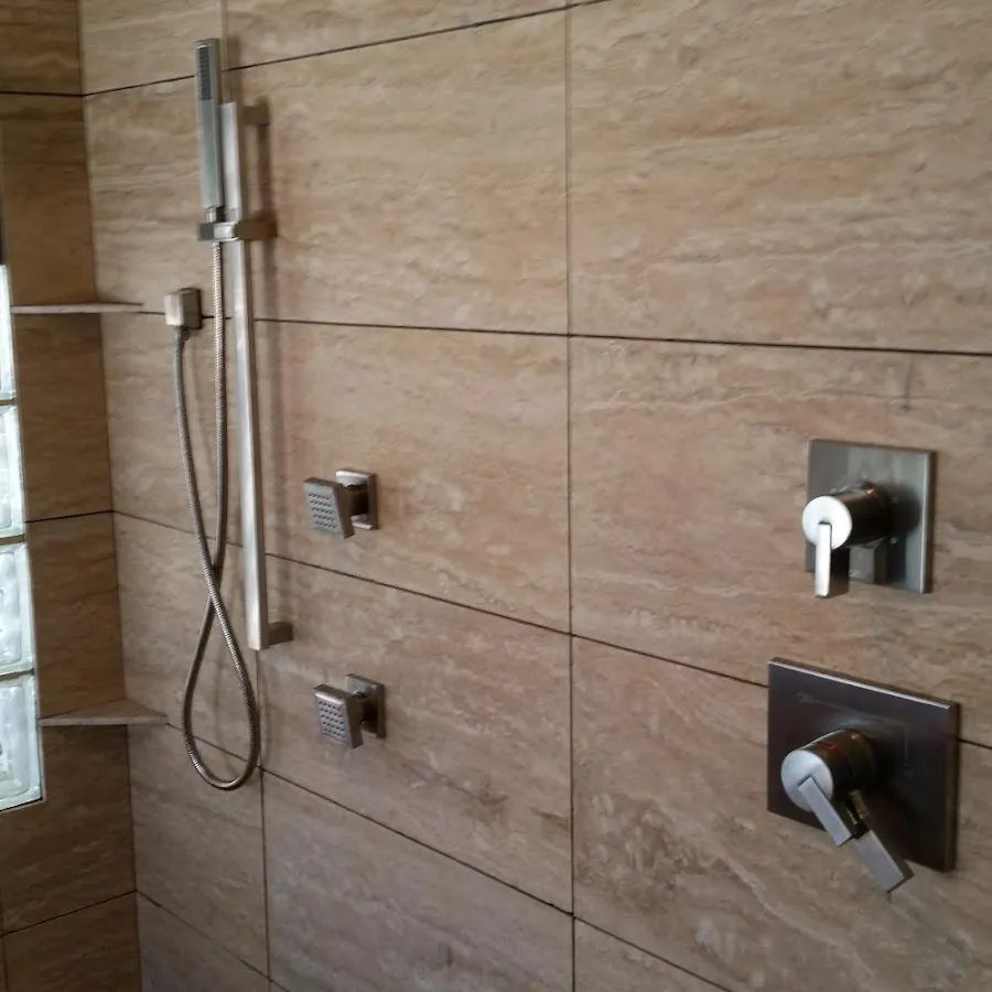 Shower fixture installation for Water Heater Replacement in Victorville